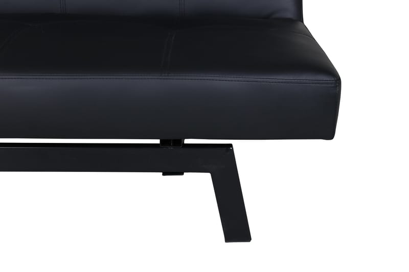 Bodil Sovesofa - Svart - Møbler - Sofaer - Sovesofaer - Langsgående sovesofa