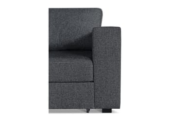 Sovesofa Carosello 3-seter Venstre - Mørkgrå - Møbler - Sofaer - Sovesofaer - Sovesofa divan