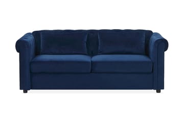 Sovesofa Cayenna - Blå - Møbler - Sofaer - Sovesofaer - Forovervendt sovesofa