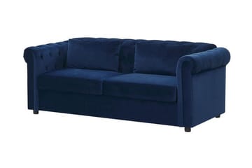 Sovesofa Cayenna - Blå - Møbler - Sofaer - Sovesofaer - Forovervendt sovesofa