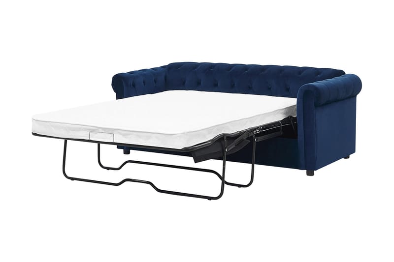 Sovesofa Cayenna - Blå - Møbler - Sofaer - Sovesofaer - Forovervendt sovesofa