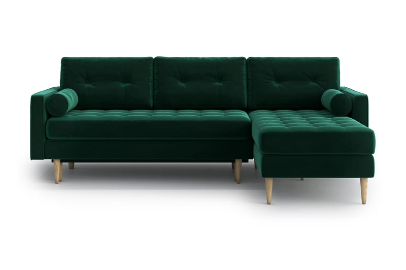 2-seter Divansovesofa Stephanie - Grønn - Sovesofa divan