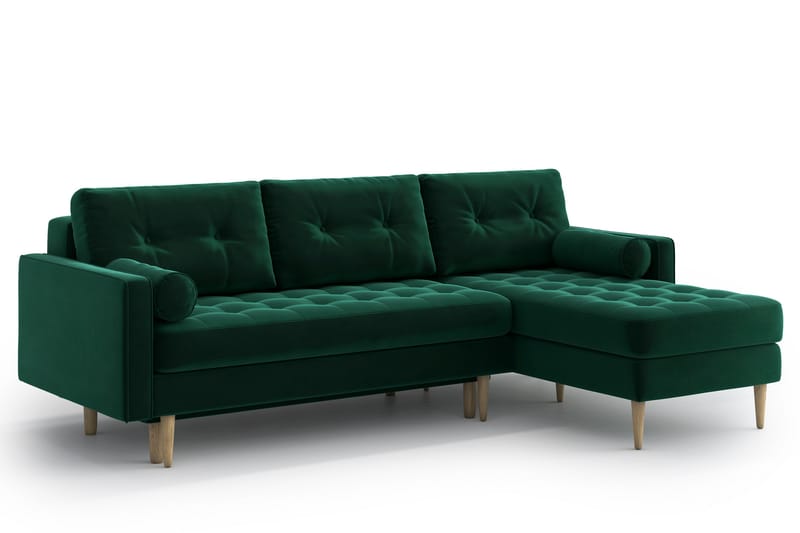 2-seter Divansovesofa Stephanie - Grønn - Sovesofa divan