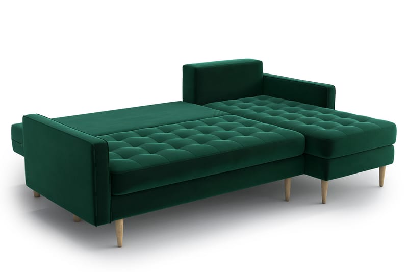 2-seter Divansovesofa Stephanie - Grønn - Sovesofa divan