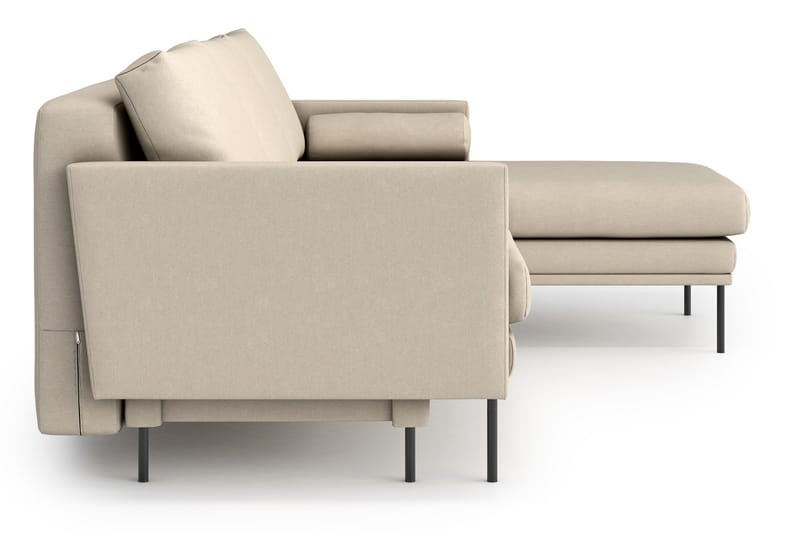 3-seter Divansovesofa Nauro - Beige - Sovesofa divan