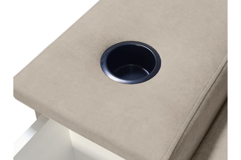 3-seters Sovesofa Høyre - Svart - Møbler - Sofaer - Sovesofaer - Sovesofa divan