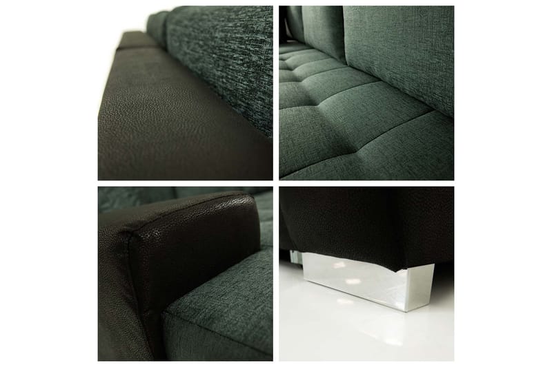 3-seters Sovesofa Universal - Gul - Sovesofa divan