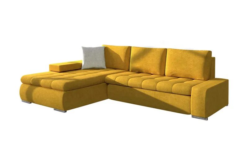 3-seters Sovesofa Universal - Gul - Møbler - Sofaer - Sovesofaer - Sovesofa divan