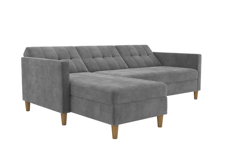 3-sits Divansovesofa Hartford Grå - Dorel Home - Sovesofa divan