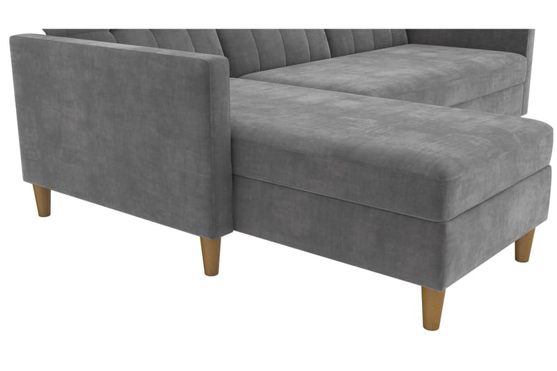 3-sits Divansovesofa Hartford Grå - Dorel Home - Sovesofa divan