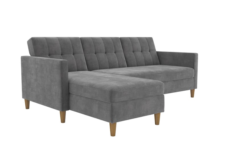 3-sits Divansovesofa Hartford Grå - Dorel Home - Sovesofa divan