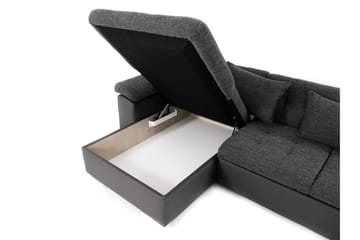 5-seters Hjørnesofa Sakri - Hvit - Møbler - Sofaer - Sovesofaer - Sovesofa divan