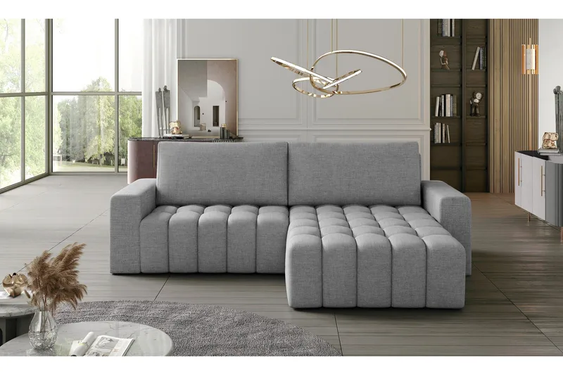 Abonetta Divansovesofa Høyre, Grå