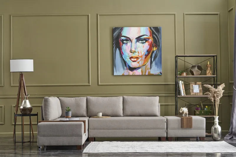 Algeria Sovesofa m. Divan 4-seters 140x190 - Krem - Møbler - Sofaer - Sovesofaer - Sovesofa divan