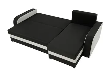 Alvared 3-seters Hjørnesovesofa Universal - Beige/Brun - Møbler - Sofaer - Sovesofaer - Sovesofa divan