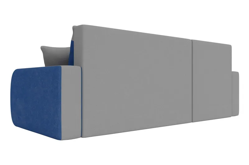 Alvared 3-seters Hjørnesovesofa Universal - Blå/Hvit - Møbler - Sofaer - Sovesofaer - Sovesofa divan