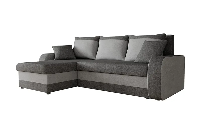Alvared 3-seters Hjørnesovesofa Universal - Grå - Møbler - Sofaer - Sovesofaer - Sovesofa divan