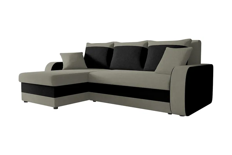 Alvared 3-seters Hjørnesovesofa Universal - Grå - Møbler - Sofaer - Sovesofaer - Sovesofa divan