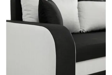 Alvared 3-seters Hjørnesovesofa Universal - Grå/Rød - Møbler - Sofaer - Sovesofaer - Sovesofa divan