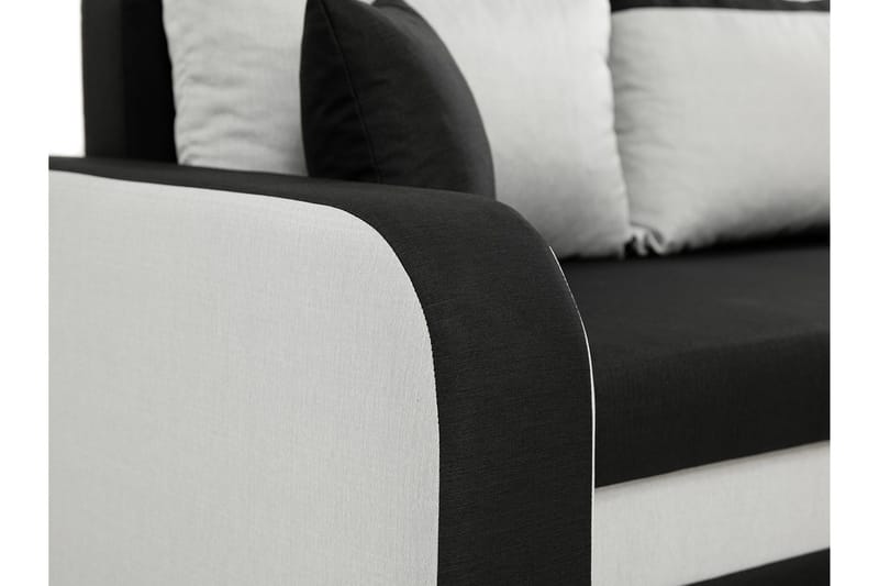 Alvared 3-seters Hjørnesovesofa Universal - Grå/Rød - Møbler - Sofaer - Sovesofaer - Sovesofa divan
