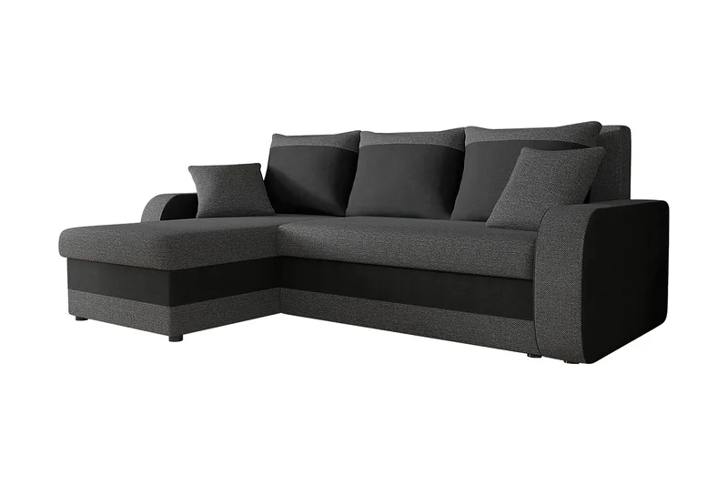Alvared 3-seters Hjørnesovesofa Universal - Lysegrå - Møbler - Sofaer - Sovesofaer - Sovesofa divan