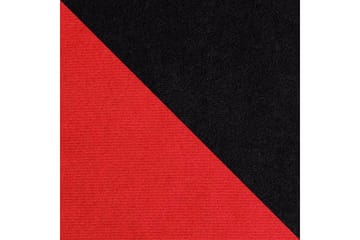 Alvared 4-seters Sovesofa med Dobbeldivan med Oppbevaring - Rød/Svart - Møbler - Sofaer - Sovesofaer - Sovesofa divan