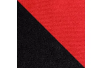 Alvared 4-seters Sovesofa med Dobbeldivan med Oppbevaring - Svart/Rød - Møbler - Sofaer - Sovesofaer - Sovesofa divan