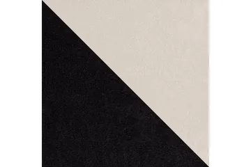 Alvared Dyp 3-seters L Sofa -Hjørnesovesofa Universal 230 cm - Beige / Svart / Hvit - Møbler - Sofaer - Sovesofaer - Sovesofa divan