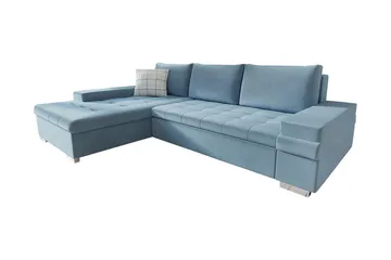 Bangkok Hjørnesofa Mini - Blå - Møbler - Sofaer - Sovesofaer - Sovesofa divan