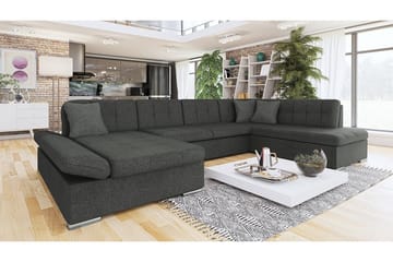 Bergen U-sovesofa 345x205x77 cm - Møbler - Sofaer - Sovesofaer - Sovesofa divan