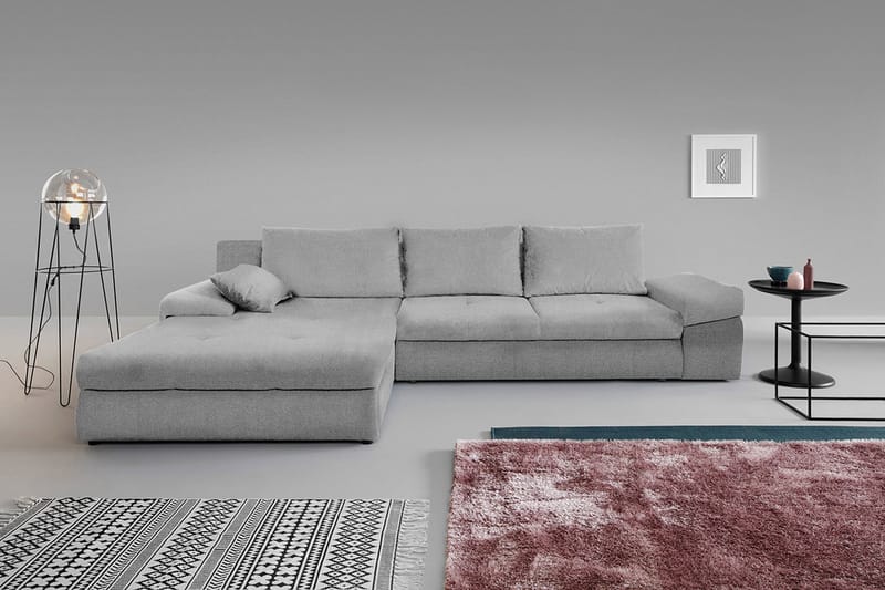Bono Hjørnesofa - Grå - Møbler - Sofaer - Sovesofaer - Sovesofa divan