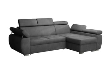 Boston Hjørnesofa Høyre - Grå - Møbler - Sofaer - Sovesofaer - Sovesofa divan