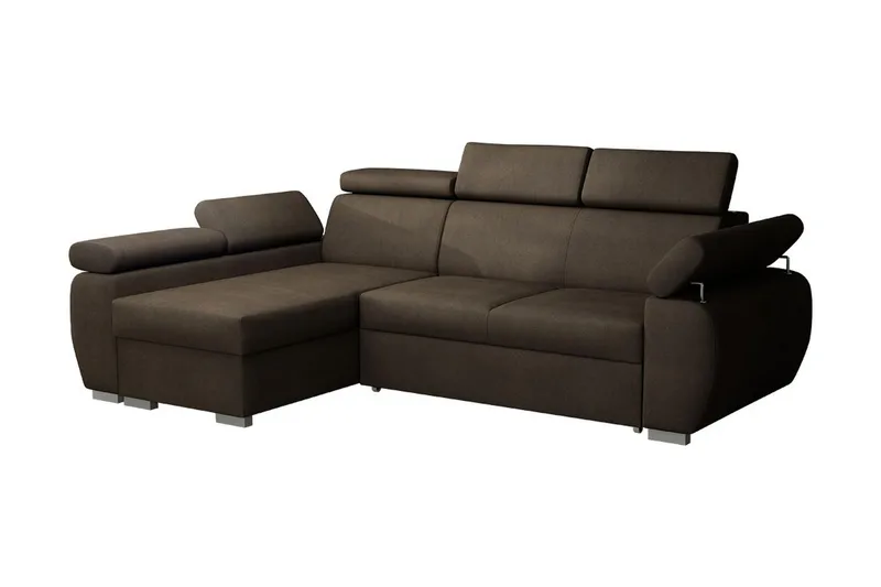 Boston Hjørnesofa Venstre, Brun
