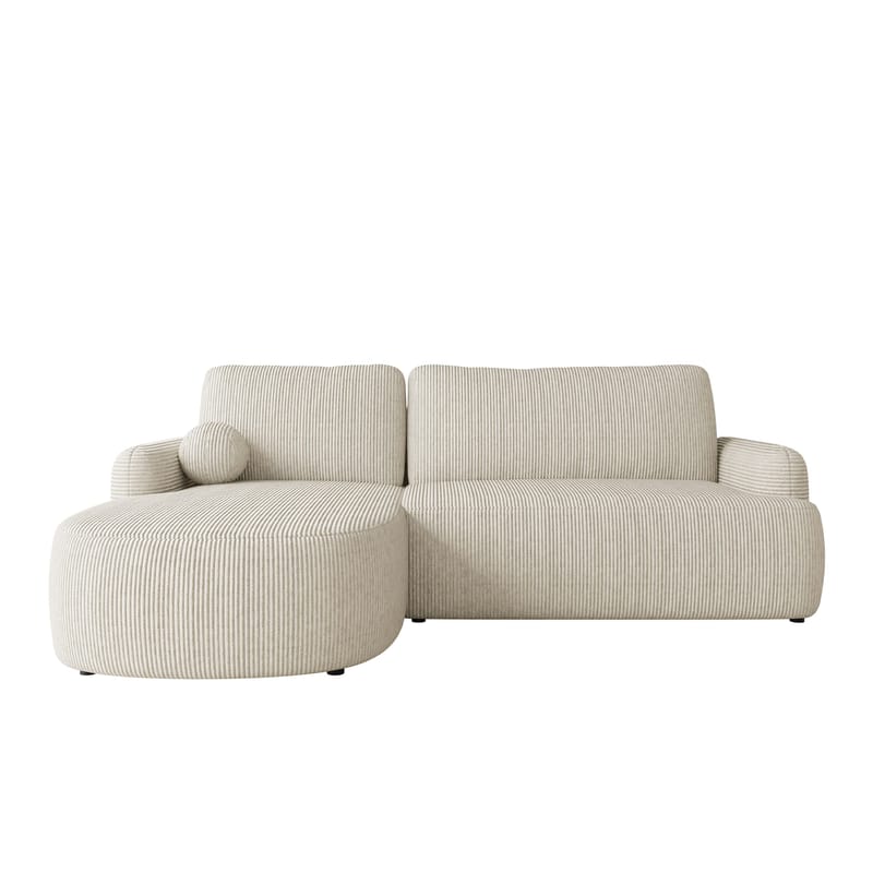Branrel 3-seters sofa med divan, beige