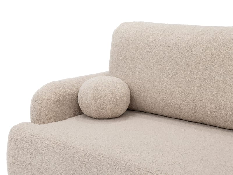 Branrel 3-seters sofa med divan - blå - Møbler - Sofaer - Sovesofaer - Sovesofa divan