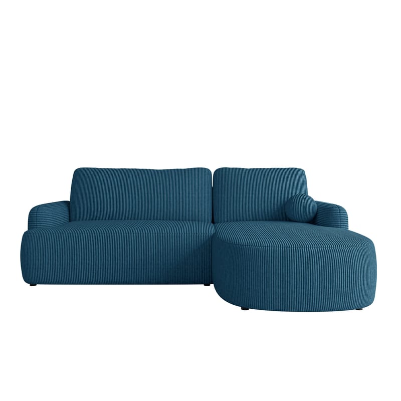 Branrel 3-seters sofa med divan - blå - Møbler - Sofaer - Sovesofaer - Sovesofa divan