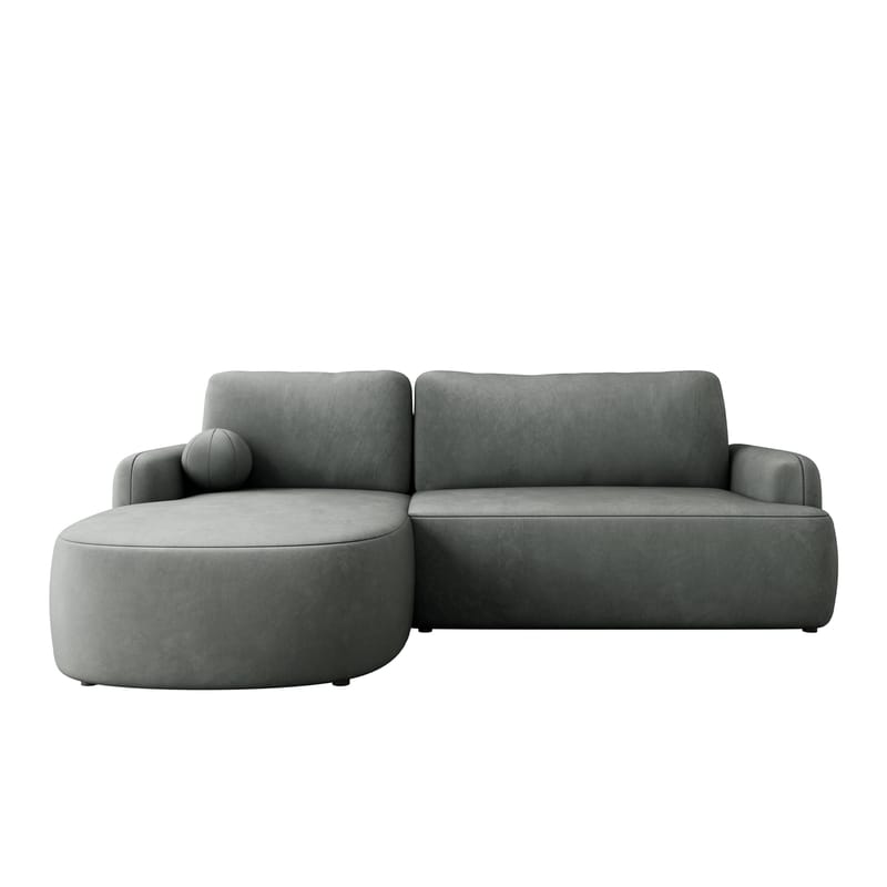 Branrel 3-seters sofa med divan, grå