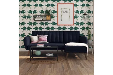 Brittany Divansovesofa Marineblå - Novogratz - Møbler - Sofaer - Sovesofaer - Sovesofa divan