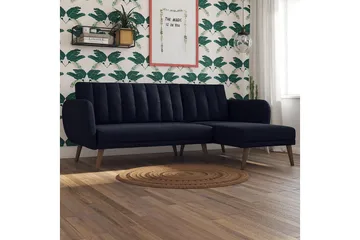 Brittany Divansovesofa Marineblå - Novogratz - Møbler - Sofaer - Sovesofaer - Sovesofa divan