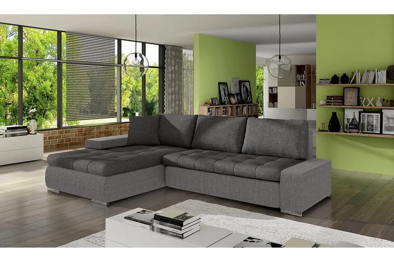 Cerys Divansovesofa 265x185x85 cm Universal - Møbler - Sofaer - Sovesofaer - Sovesofa divan