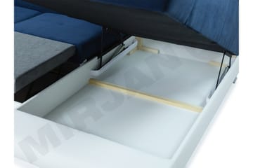 Cotere Hjørnesofa Høyre - Svart - Møbler - Sofaer - Sovesofaer - Sovesofa divan