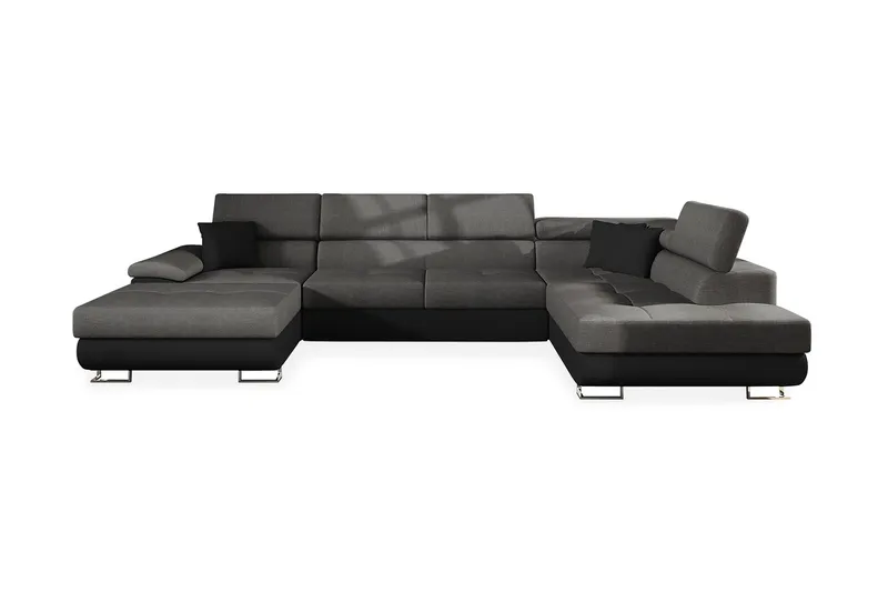 Cotere Hjørnesofa Høyre, Svart