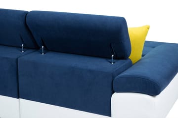 Cotere Hjørnesofa Høyre - Svart - Møbler - Sofaer - Sovesofaer - Sovesofa divan