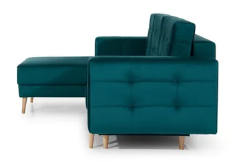 Deadra Divansovesofa - Grønn - Møbler - Sofaer - Sovesofaer - Sovesofa divan