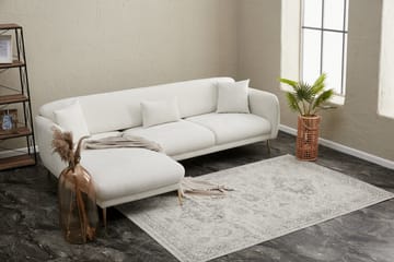 Devika Sovesofa med Sjeselong 4-seter - Lys beige - Møbler - Sofaer - Sovesofaer - Sovesofa divan