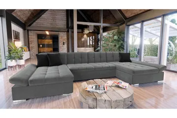 Dewitt 4-seters Hjørnesofa - Møbler - Sofaer - Sovesofaer - Sovesofa divan