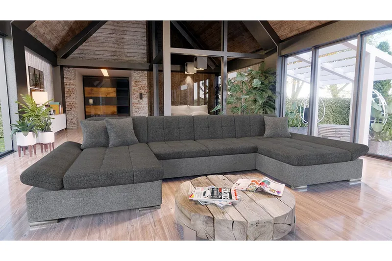 Dewitt U-sovesofa - Møbler - Sofaer - Sovesofaer - Sovesofa divan