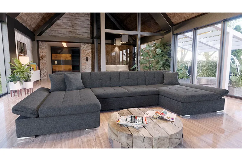 Dewitt U-sovesofa - Møbler - Sofaer - Sovesofaer - Sovesofa divan