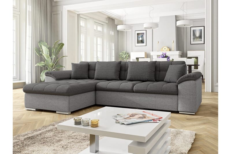 Diana U-sovesofa 280x160x76 cm - Møbler - Sofaer - Sovesofaer - Sovesofa divan