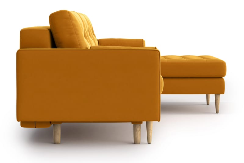 Divansofa Stephanie - Gul - Sovesofa divan